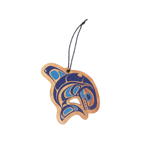 Wood Ornament  - Whale