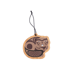 Wood Ornament - Beaver