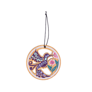 Wood Ornament - Hummingbird