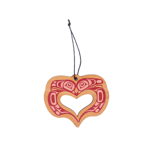 Wood Ornament - Love Birds