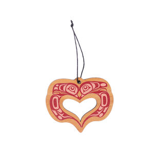 Wood Ornament - Love Birds