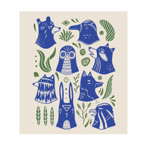 Eco Cloths - Spirit Animals