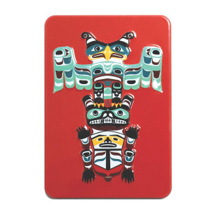 Embossed Metal Magnet - Totem