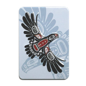 Embossed Metal Magnet - Eagle's First Flight Embossed Metal Magnet - Eagle's First Flight