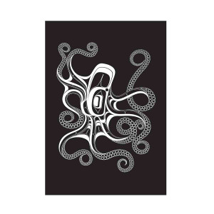 Postcard - Octopus (Nuu)