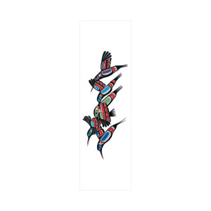 Bookmark - Hummingbirds by Ben Houstie