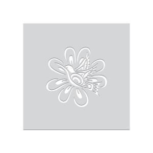 Craft and Cookie Stencil - Hummingbird