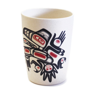 Bamboo Cup - Running Raven