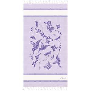 Artisan Cotton Towel (Large) - Hummingbird