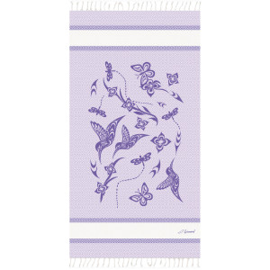 Artisan Cotton Towel (Large) - Hummingbird