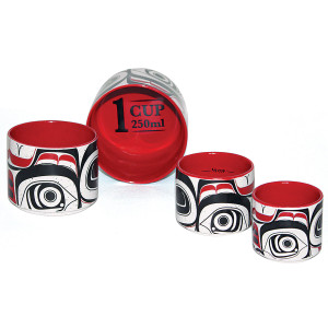 Ceramic Measuring Cup Set - Matriarch Bear