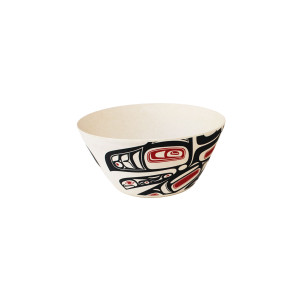 Bamboo Bowl (5") - Running Raven