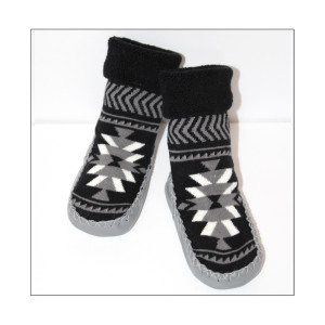 Baby Booties - Salish Weaving (Visions of Our Ancestors)