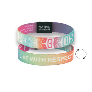 Inspirational Wristbands - Feather