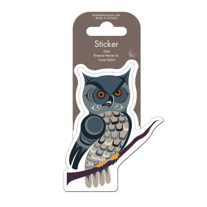 Sticker - Owl by Francis Horne Sr.