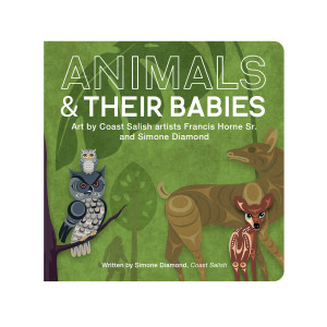 Board Book - Animals & Their Babies