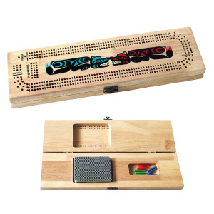 3-Track Cribbage Board - Bears