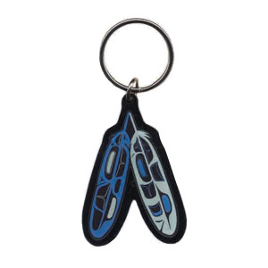 Keychain - Eagle Feathers