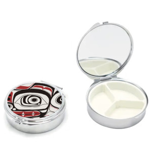 Pill Case with Mirror (Small) - Matriarch Bear