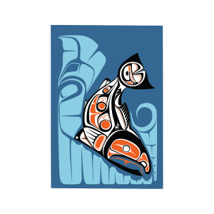 Postcard - Sockeye Salmon