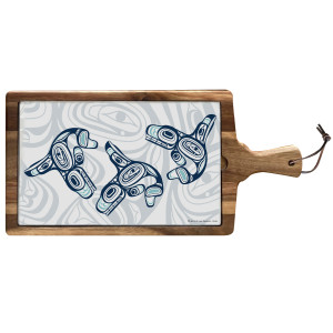 Serving Board - Whales