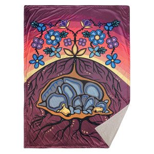 Premium Fleece Blanket - Sleeping Bears