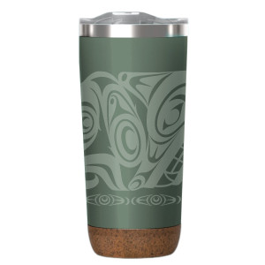 Cork Base Travel Mug (20oz) - Urban Wolf