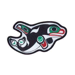 Small Embroidered Patch - Orca Small Embroidered Patch - Orca