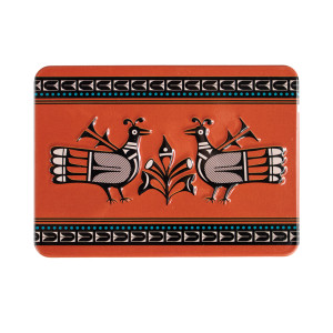 Canadian Indigenous Designed Embossed Metal Magnets | Native Northwest