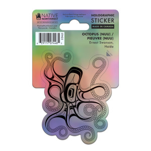 Holographic Sticker - Octopus (Nuu)