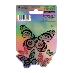Holographic Sticker - Butterflies