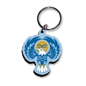 Keychain - Eagle Sun