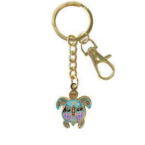 Enamel Keychain - Turtle