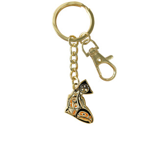 Enamel Keychain - Sockeye Salmon