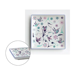 Appetizer Plates (Set of 2) - Hummingbirds