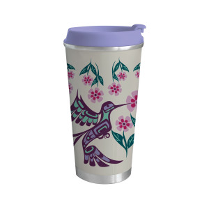 Art Travel Mug (18oz) - Hummingbird