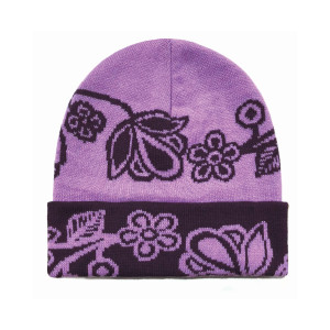 Toque (Ski Cap) - Ojibwe Florals, Storm Angeconeb