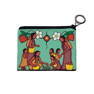 Coin Purse - Heart Berry Gatherers