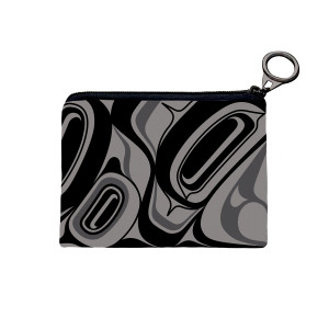 Coin Purse - Eagle (Black/Grey)