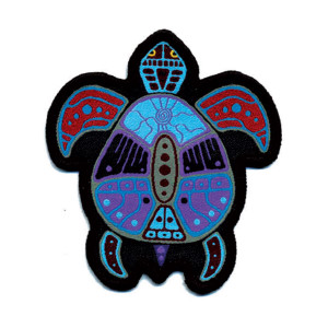 Small Embroidered Patch - Turtle Small Embroidered Patch - Turtle