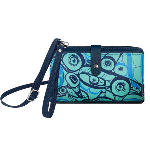 Smartphone Crossbody Bag - Orca Song