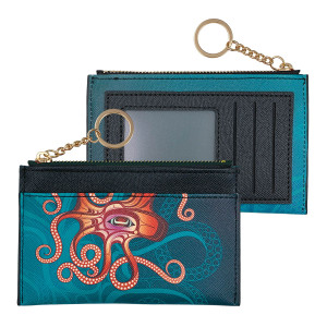 Zippered Card Wallet - Octopus (Nuu)