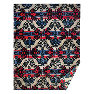 Fleece Blanket - Raven