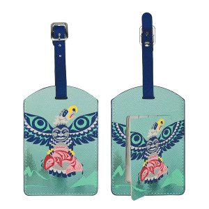 Luggage Tag - Eagle Salmon
