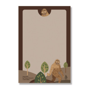 Notepad - Sasquatch Notepad - Sasquatch