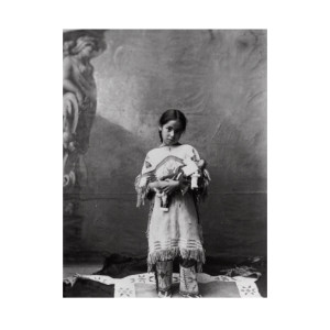 First Peoples Postcard - Lakota Girl