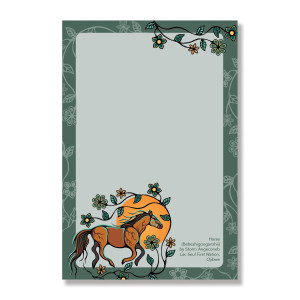 Notepad - Horse (Bebezhigooganzhii)