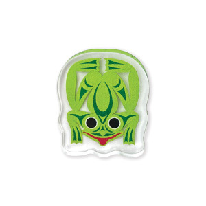 Acrylic Pin - Frog