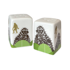 Salt & Pepper Shaker Set - Sasquatch