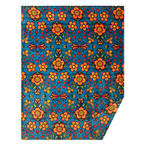 Fleece Blanket - Prairie Beadwork